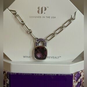 Bomb Party February 2026 Necklace “Glow Without Asking” Brand New!